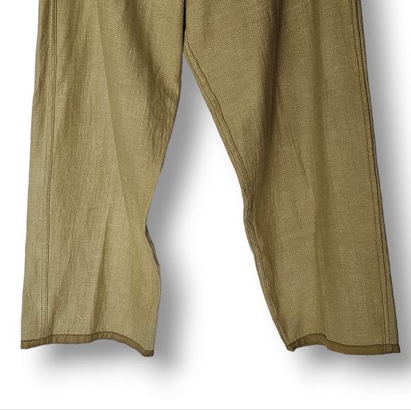 Tribe A People United Pants Size M Drop Crotch Relaxed Fit Drawstring Lagenlook - Picture 7 of 9